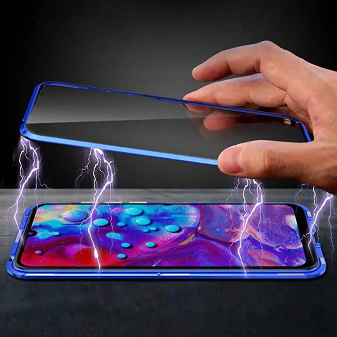 2020 Magnetic Case for Xiaomi Mi Note 10 Double-Sided Tempered Glass with Built-in Screen Protector Full Body Metal Frame Cover
2020 Magnetic Case for Xiaomi Mi Note 10 Double-Sided Tempered Glass with Built-in Screen Protector Full Body Metal Frame Cover
