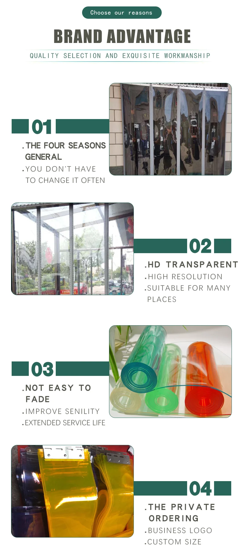 Plastic Transparent Pvc Curtain, 006 - detail 16