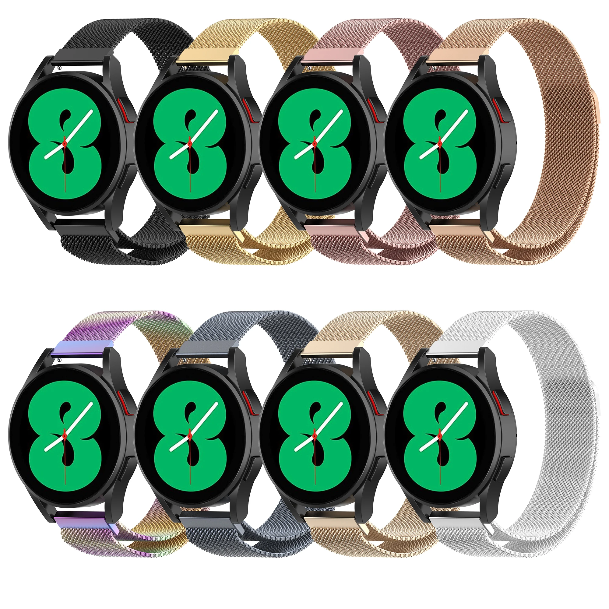 Stainless Steel 40mm 44mm Magnetic Milanese Loop Watch Band For Samsung Galaxy Watch 4 Classic 46mm 42mm
Stainless Steel 40mm 44mm Magnetic Milanese Loop Watch Band For Samsung Galaxy Watch 4 Classic 46mm 42mm