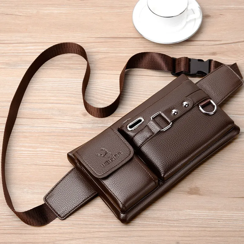 W1050 Men's new sports waist bag multifunctional outdoor travel pu messenger bag riding waist bag for men
W1050 Men's new sports waist bag multifunctional outdoor travel pu messenger bag riding waist bag for men