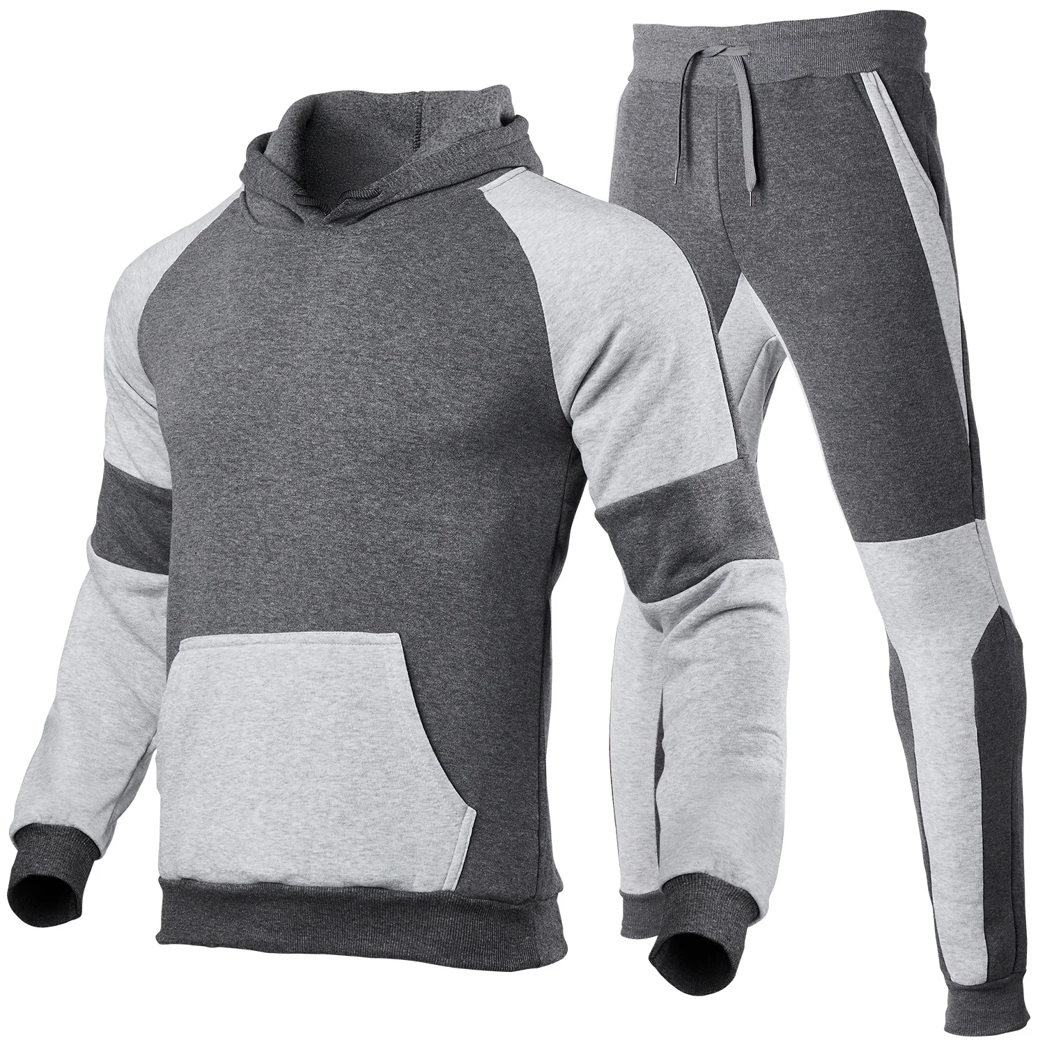 Factory Custom Logo Pattern Autumn/Winter Mens Hoodie Two Piece And Jogger Set
Factory Custom Logo Pattern Autumn/Winter Mens Hoodie Two Piece And Jogger Set