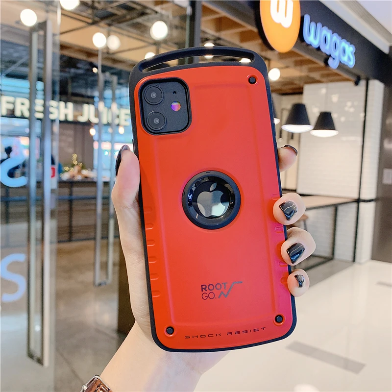Root Go Anti-knock Case Cover for iPhone 12 Pro Max X XR XS Shockproof Back Shell Cases for iPhone 12 Mini 7 8Plus Hybrid Conque
Root Go Anti-knock Case Cover for iPhone 12 Pro Max X XR XS Shockproof Back Shell Cases for iPhone 12 Mini 7 8Plus Hybrid Conque