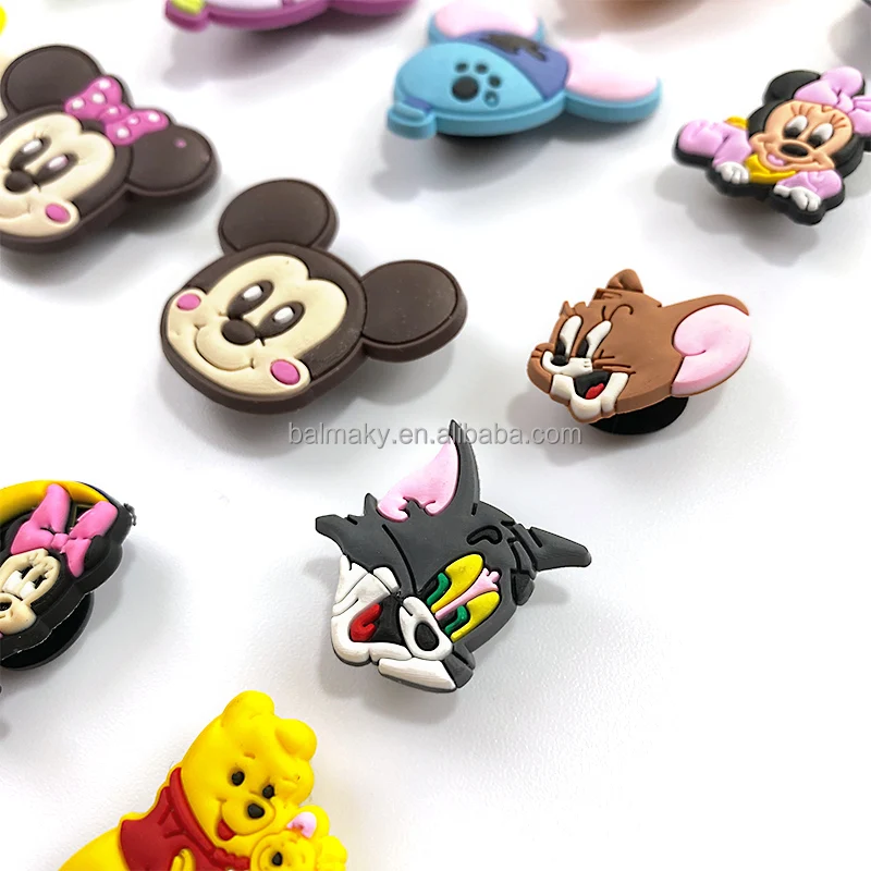 Wholesale hot sale cheap cute cat and mouse anime pvc shoe charms for Kids, Pictures shown
Wholesale hot sale cheap cute cat and mouse anime pvc shoe charms for Kids, Pictures shown