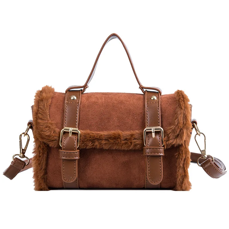 2020 new design Korean autumn retro small plush handbag women's shoulder messenger bags
2020 new design Korean autumn retro small plush handbag women's shoulder messenger bags