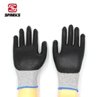 high quality foam nitrile coated knife cut resistant safety gloves for construction