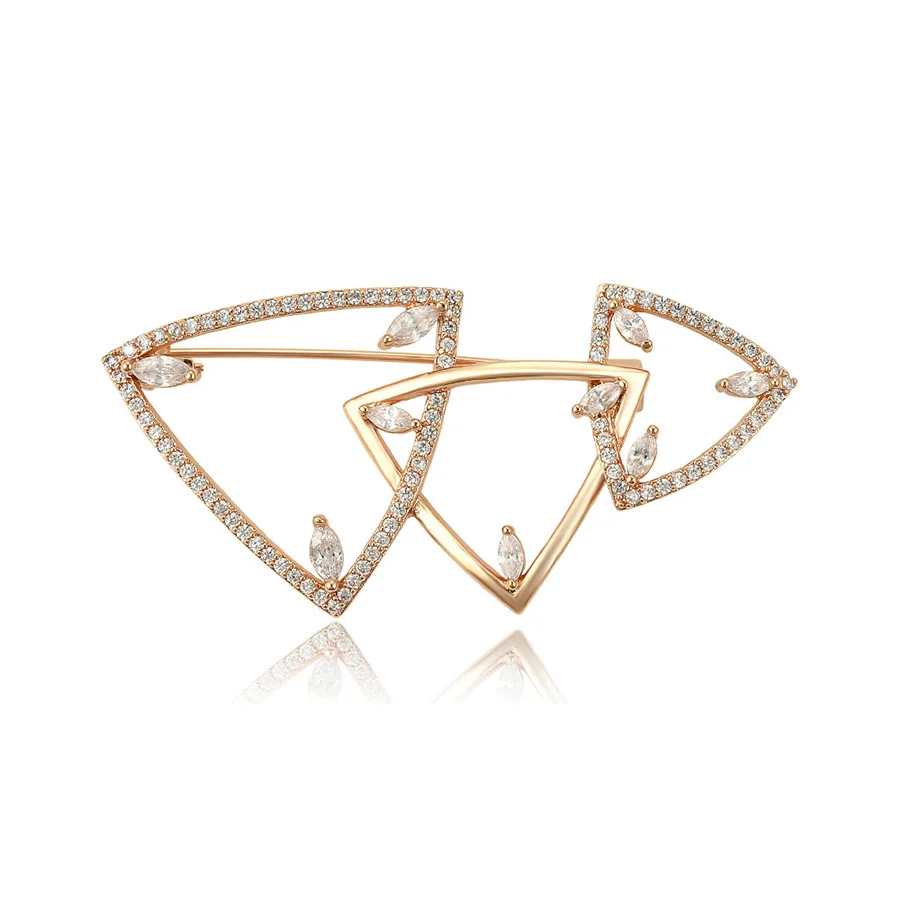brooches-635 xuping alegant brooch, fashion triangle pearl brooch jewelry with 18K color
brooches-635 xuping alegant brooch, fashion triangle pearl brooch jewelry with 18K color