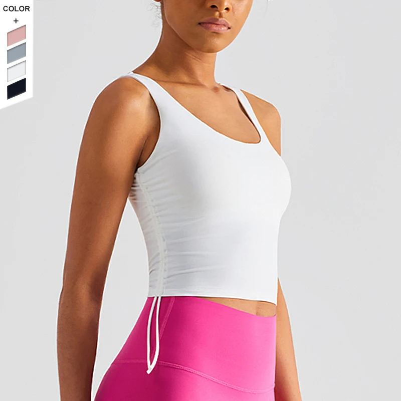 Athletic Wear Top Sport Women Beauty Back Sport Running Vest Skin-friendly Workout Tank Tops For Women 
Athletic Wear Top Sport Women Beauty Back Sport Running Vest Skin-friendly Workout Tank Tops For Women