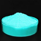 Blue green 2002B glow in the dark pigment for eyeshadow rubber ink painting silk-screen