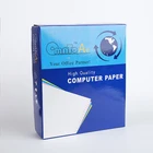 continuous computer paper 9.5x5.5 6 ply office printing carbonless copy paper