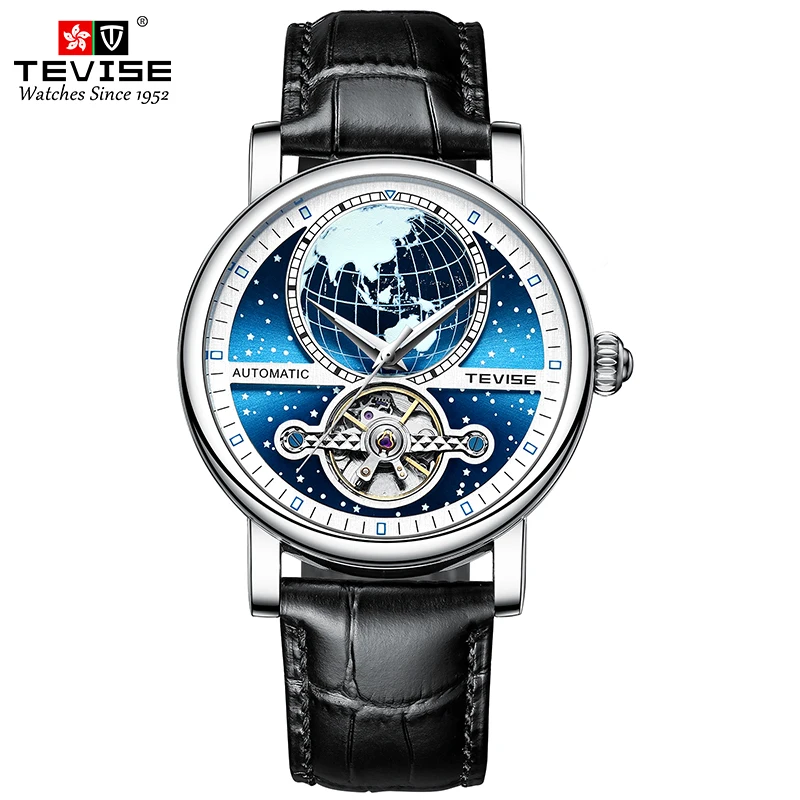 tevise 867K Hot Popular Products Genuine Leather Watch Earth universe Wristwatches Automatic Mechanical Watches For Men
tevise 867K Hot Popular Products Genuine Leather Watch Earth universe Wristwatches Automatic Mechanical Watches For Men