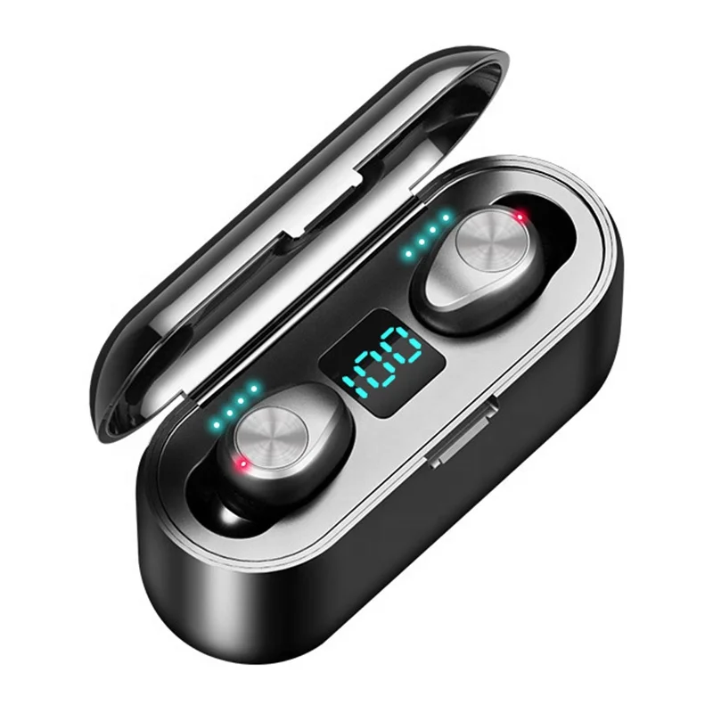 Hot Sale 2000mah Bt 5.0 Hifi Sound Charging Case F9-10 F9 Tws Earphone F9-5 Tws F9, Black white
Hot Sale 2000mah Bt 5.0 Hifi Sound Charging Case F9-10 F9 Tws Earphone F9-5 Tws F9, Black white