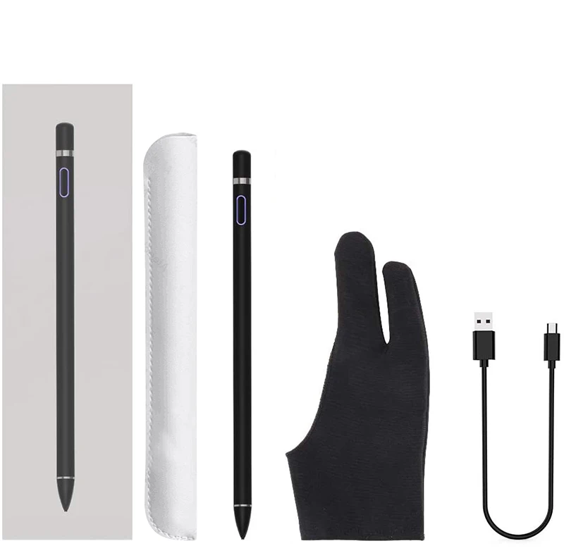 HighQuality Wholesale Active Stylus Pen Rechargeable Fine Point Smart Touch Screen Magnetic CapStylus Pen for Android iPad Phone, Black white red silver
HighQuality Wholesale Active Stylus Pen Rechargeable Fine Point Smart Touch Screen Magnetic CapStylus Pen for Android iPad Phone, Black white red silver