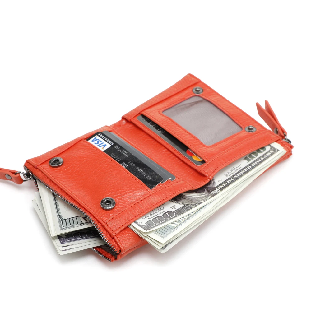 Smart Wallets Fashionable Design Purse High Quality PU Leather Credit Card Holder Men and Women Coin Purse
Smart Wallets Fashionable Design Purse High Quality PU Leather Credit Card Holder Men and Women Coin Purse