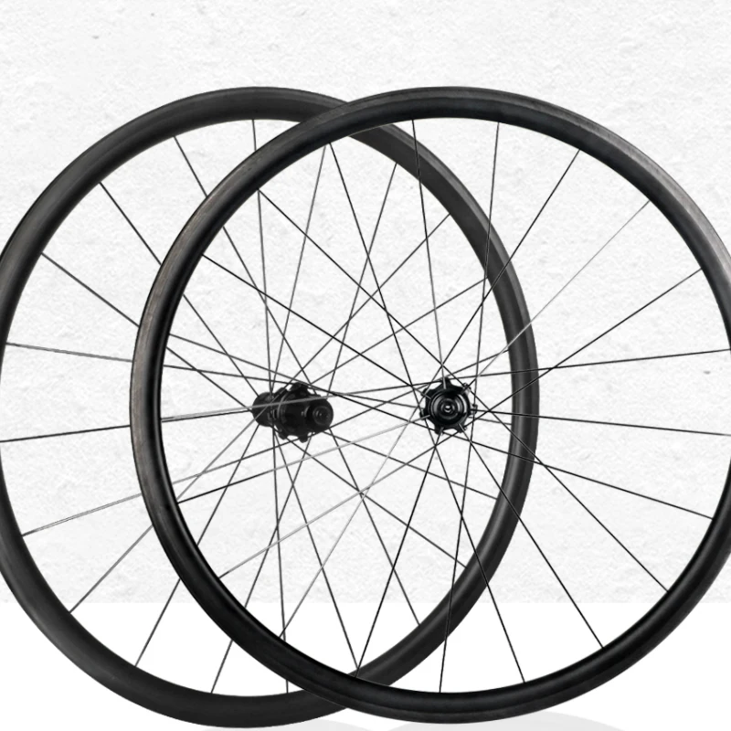 

Super Light Bicycle Carbon Wheelset 30mm Clincher Tubeless 700C Road Bike Wheels For Climbing