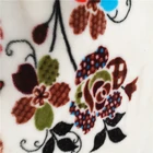 Promotional knit super soft printed velvet fabric