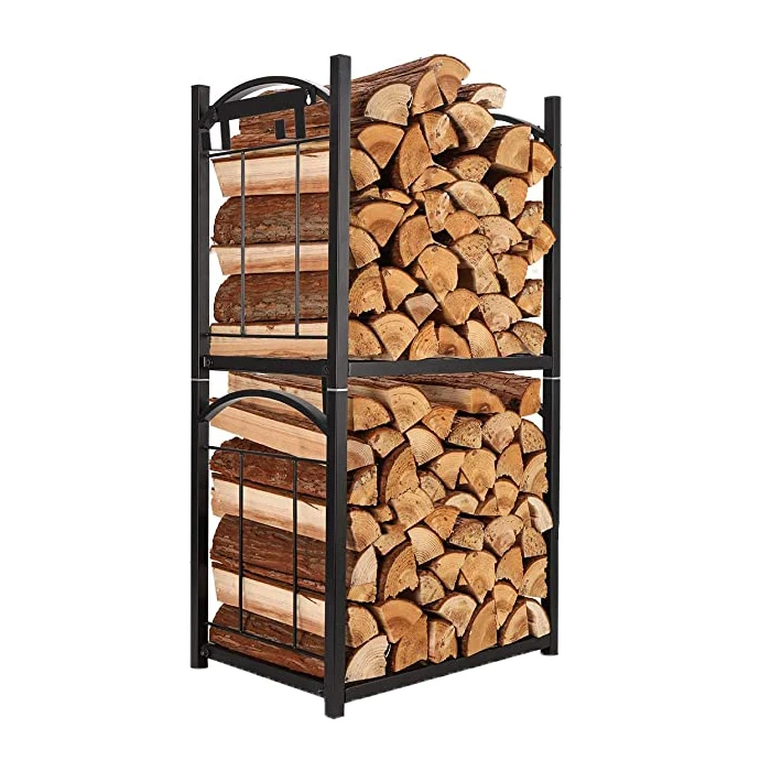Fast Shipping 2 Tier Fireplace Firewood Storage Wood Rack & Holder, Black, customized
Fast Shipping 2 Tier Fireplace Firewood Storage Wood Rack & Holder, Black, customized