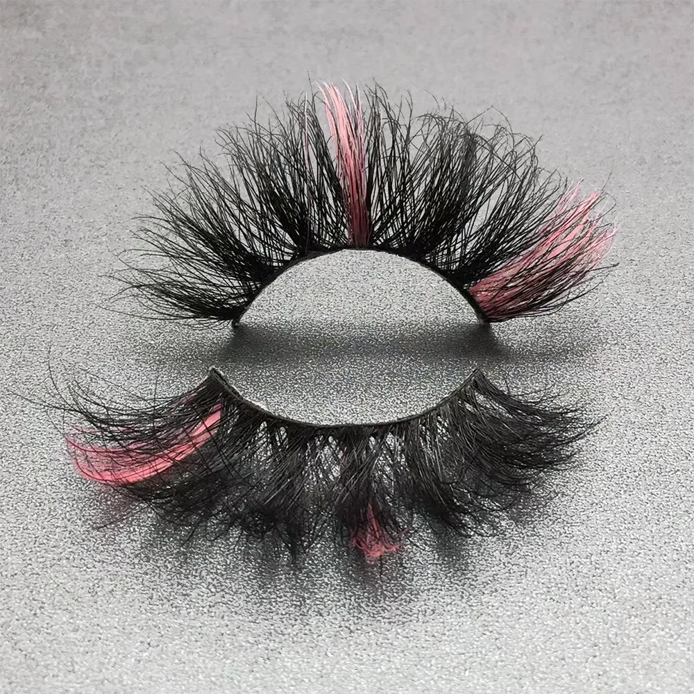 100% cruelty free mink lashes 5d colorful mink fur strip eye lashes rainbow color multi color mink eyelashes, Custom color
100% cruelty free mink lashes 5d colorful mink fur strip eye lashes rainbow color multi color mink eyelashes, Custom color
