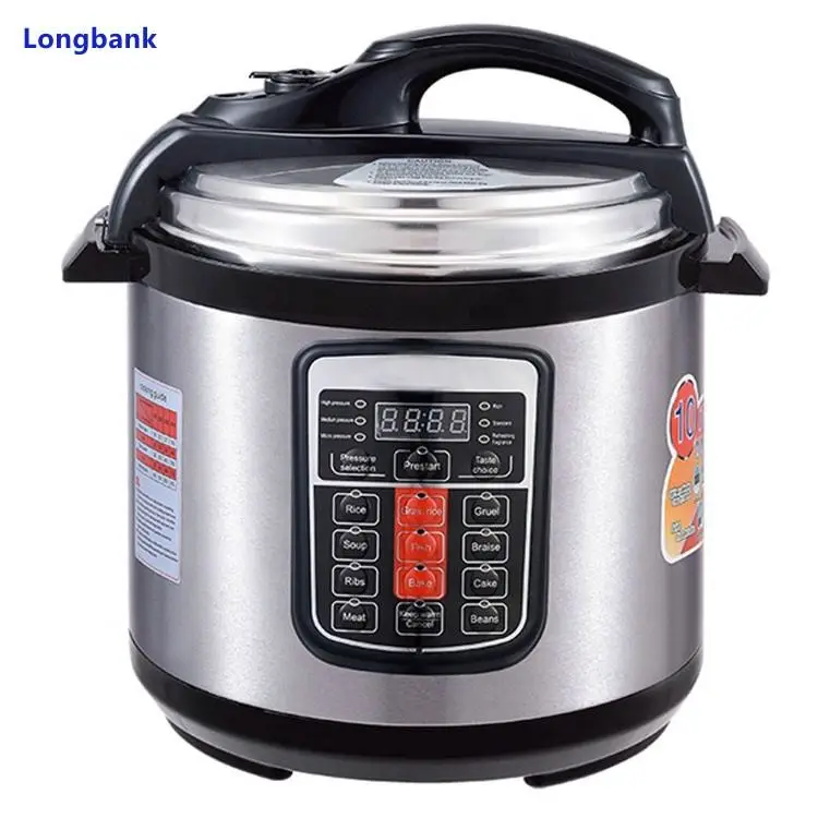 Longbank Pressure cooker Programmable Stainless Steel OEM Non Stick Slow Cookers Pressure Cooker
Longbank Pressure cooker Programmable Stainless Steel OEM Non Stick Slow Cookers Pressure Cooker