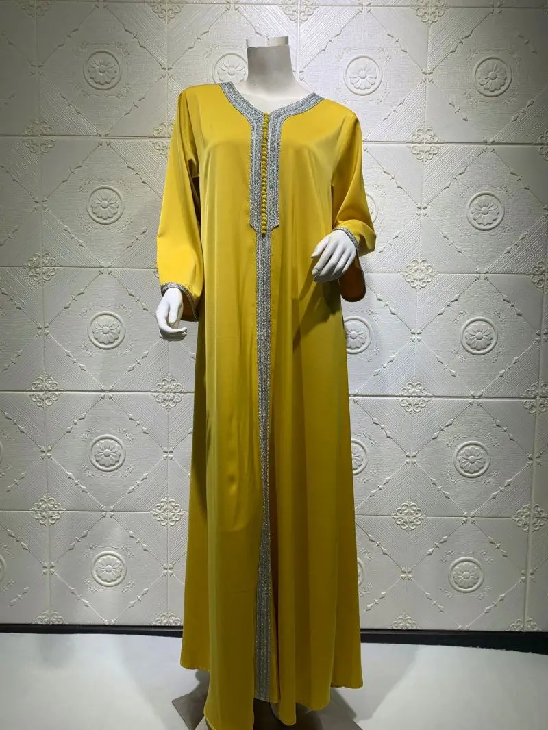 Fashion Muslim Middle East Abaya Solid Color Arabic Layered Front Open muslim prayer set open abaya kimono Muslim Burka Dubai
Fashion Muslim Middle East Abaya Solid Color Arabic Layered Front Open muslim prayer set open abaya kimono Muslim Burka Dubai