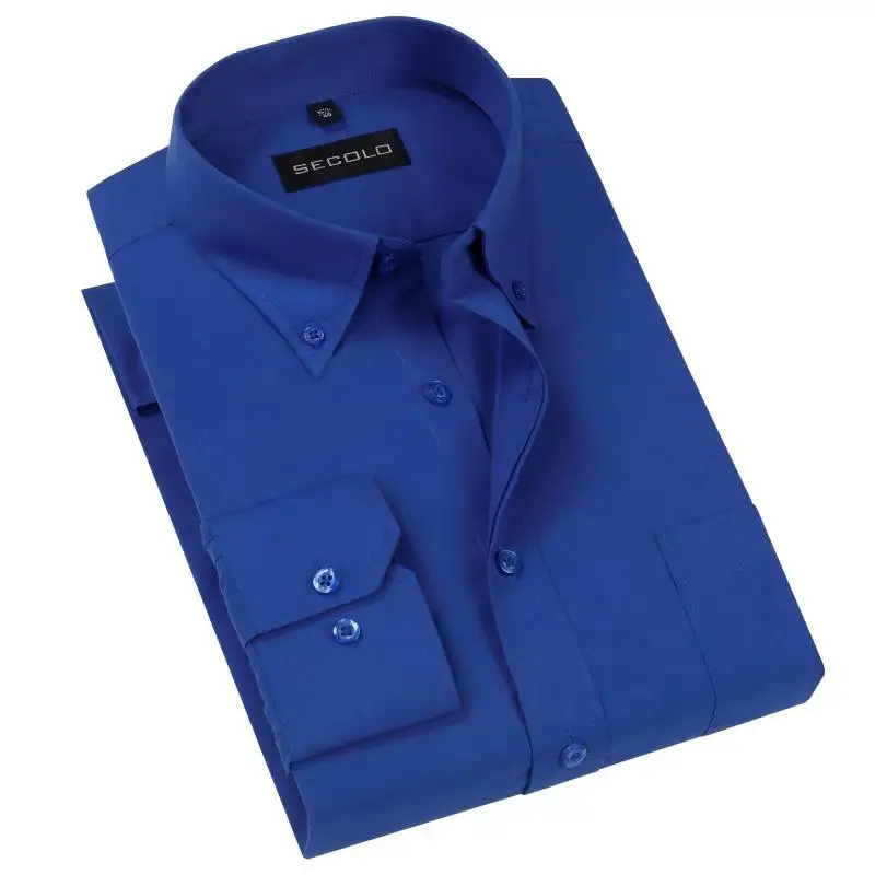 New men's long-sleeved shirts spot spring solid color classic business shirt wholesale large size office formal wear overalls
New men's long-sleeved shirts spot spring solid color classic business shirt wholesale large size office formal wear overalls