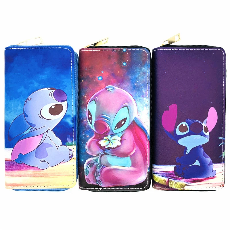 Professional PU Wallet Supply Ladies Wallet Student Long Zipper Carteras Cartoon Anime Coin Purse Lilo & Stitch Wallet
Professional PU Wallet Supply Ladies Wallet Student Long Zipper Carteras Cartoon Anime Coin Purse Lilo & Stitch Wallet
