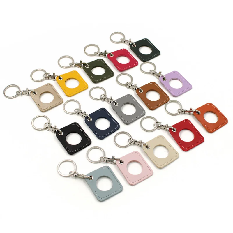 Keychain Compatible Air Tags PU Leather Dog Anti-Lost Protective Cover for Apple Airtags Tracker 2021, Black,grey,pink,yellow,blue,orange & custom
Keychain Compatible Air Tags PU Leather Dog Anti-Lost Protective Cover for Apple Airtags Tracker 2021, Black,grey,pink,yellow,blue,orange & custom