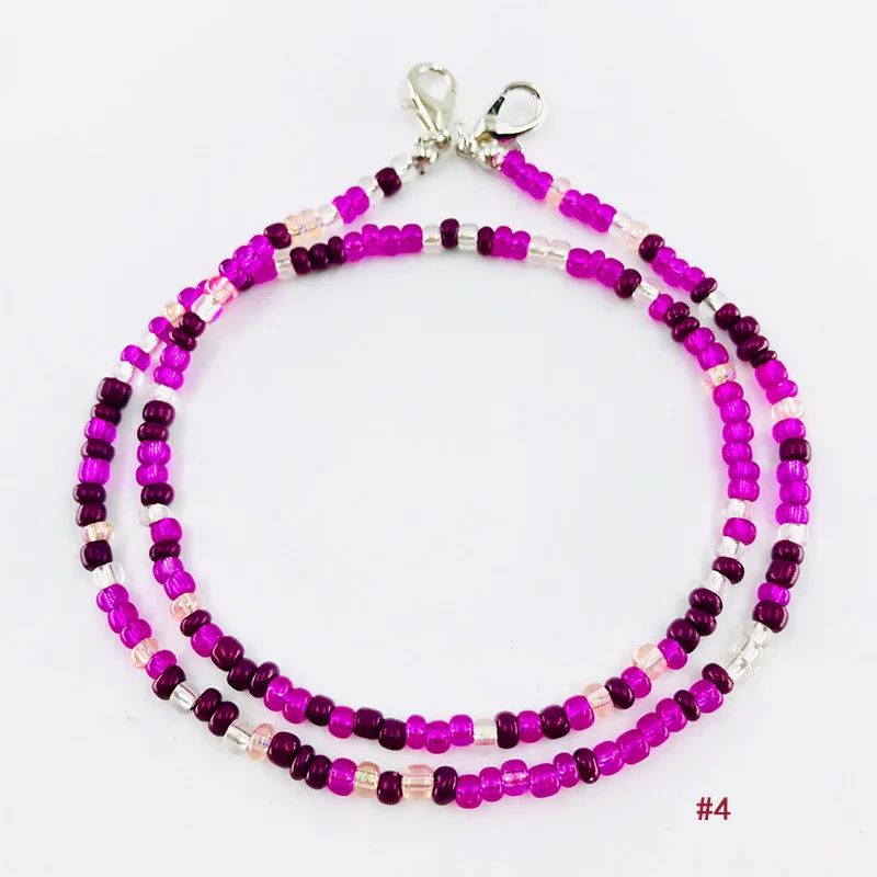 Non-slip Pear Lanyard Neck Chain Strap Sunglasses Holder Spectacles Cord Colorful Beaded Glasses Mask Hanging Chain Necklace, 10 colors
Non-slip Pear Lanyard Neck Chain Strap Sunglasses Holder Spectacles Cord Colorful Beaded Glasses Mask Hanging Chain Necklace, 10 colors