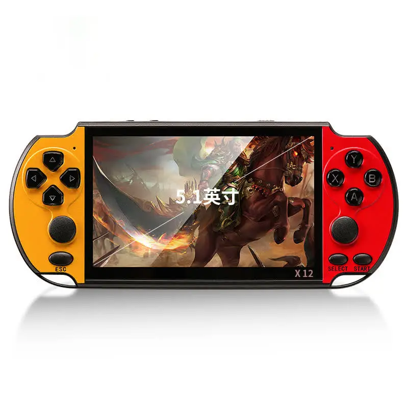 New portable handheld game console 5.1 inch color screen X12 Upgraded version retro video game console
New portable handheld game console 5.1 inch color screen X12 Upgraded version retro video game console