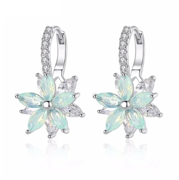 Wholesale Hot Silver Sweet Flower Dainty Marquise Cut Zircon Stone Stud Earrings Lovely Women Korean Stud Earrings Flower, Pink, yellow,blue, aqua
Wholesale Hot Silver Sweet Flower Dainty Marquise Cut Zircon Stone Stud Earrings Lovely Women Korean Stud Earrings Flower, Pink, yellow,blue, aqua