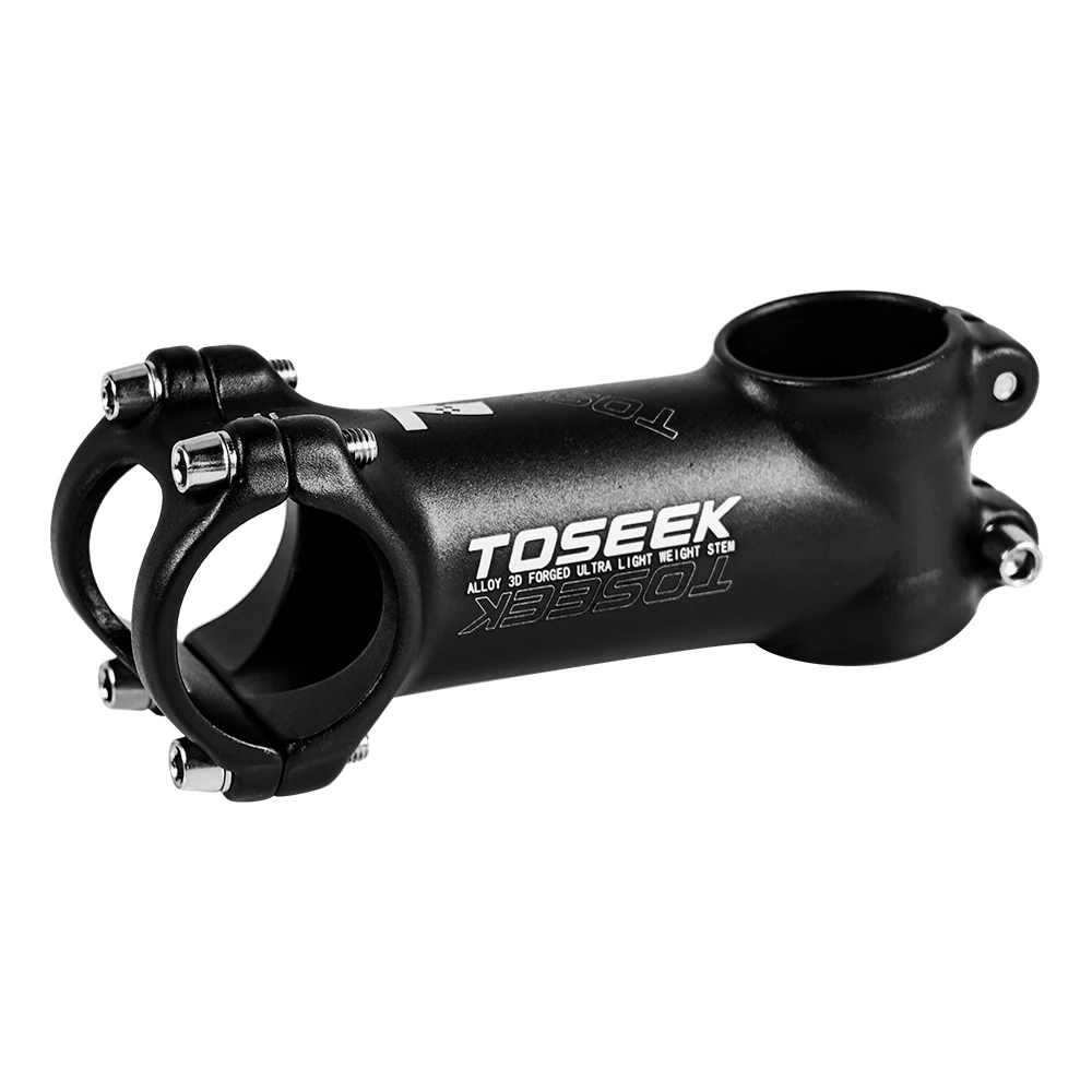 Toseek 6061 aluminum stem 31.8 road bike head stem handle bar mtb 2022 7 degree bike stem for bicycle aluminum alloy, Black
Toseek 6061 aluminum stem 31.8 road bike head stem handle bar mtb 2022 7 degree bike stem for bicycle aluminum alloy, Black