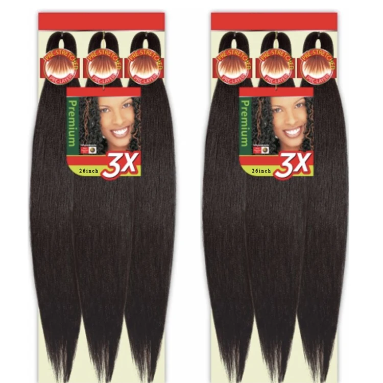 26 Inch Prestretched Braiding Hair high quality Synthetic Braiding Hair Bulk Jumbo Pre stretched Yaki braiding hair Ombre
26 Inch Prestretched Braiding Hair high quality Synthetic Braiding Hair Bulk Jumbo Pre stretched Yaki braiding hair Ombre