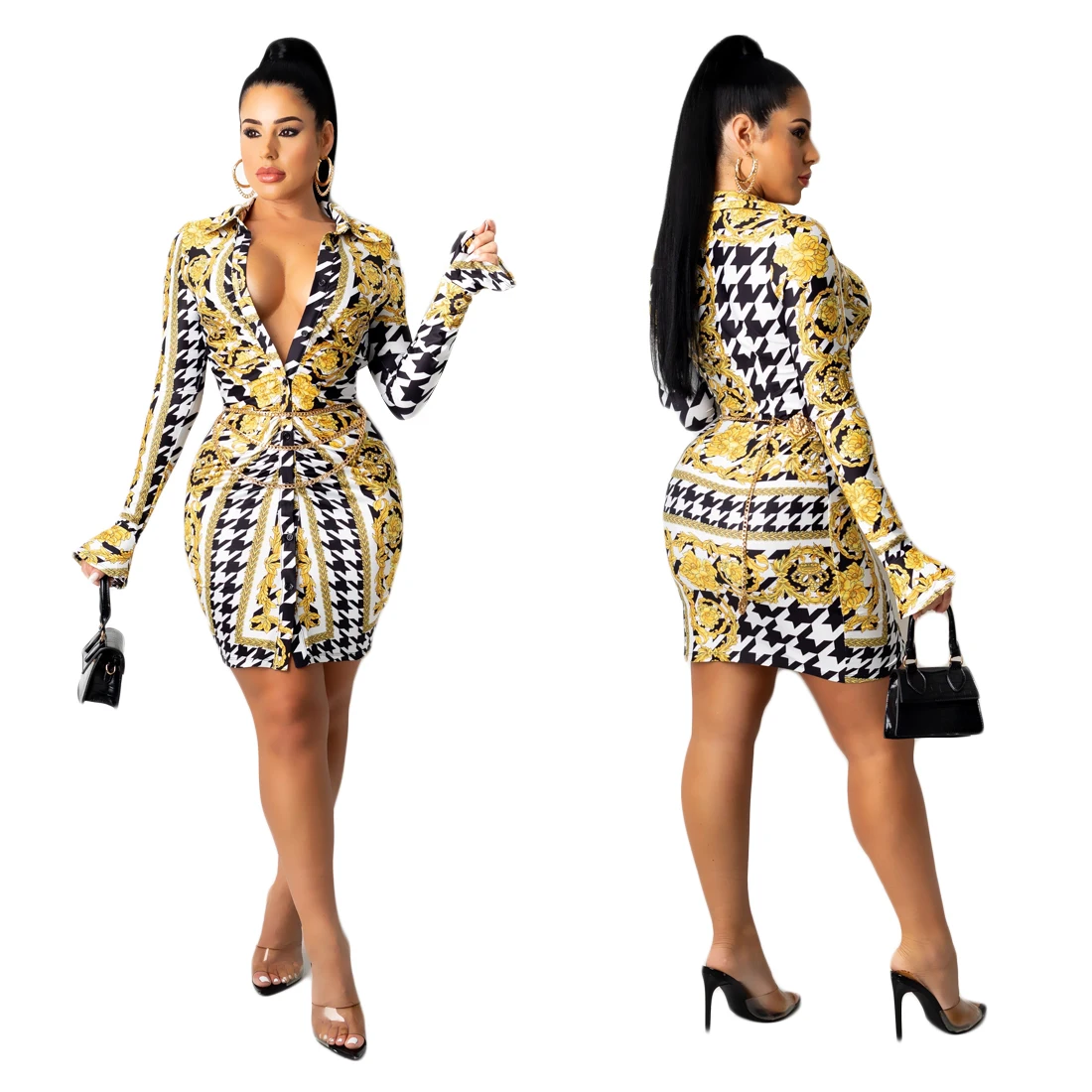 Two-piece women fashion clothing wholesale ladies dress long-sleeved dress casual dress 2021 new design
Two-piece women fashion clothing wholesale ladies dress long-sleeved dress casual dress 2021 new design