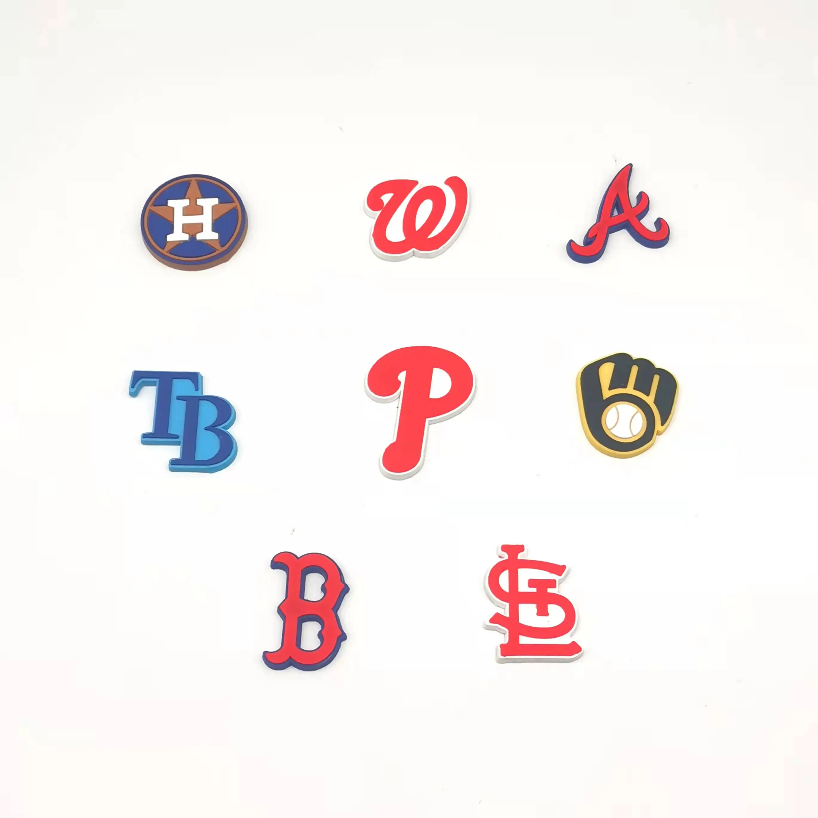 2022 Custom Logo MLB wholesale NFL sports team shoe charm With designer For clog Shoes charms basketball team clog croc charm, As picture
2022 Custom Logo MLB wholesale NFL sports team shoe charm With designer For clog Shoes charms basketball team clog croc charm, As picture