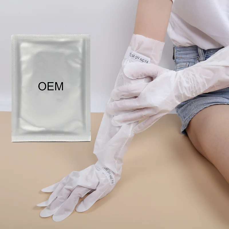 Hot Sale Private Label Korea Moisturizer Hydrating Treatment Manicure Foot And Hand Mask Glove, White
Hot Sale Private Label Korea Moisturizer Hydrating Treatment Manicure Foot And Hand Mask Glove, White