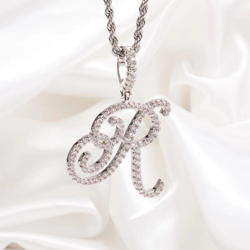 HOVANCI Custom 26 letter diamond necklace hips hop jewelry fancy letter necklace initial with zircon
HOVANCI Custom 26 letter diamond necklace hips hop jewelry fancy letter necklace initial with zircon