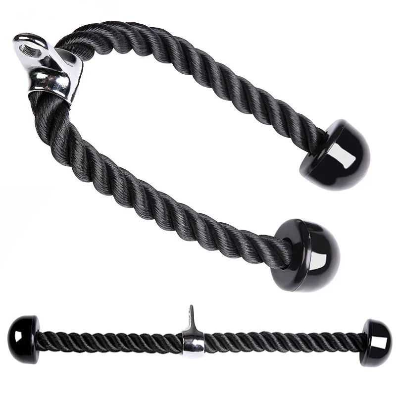 Model ST5802 Fitness Heavy Capacity Black Gym Double Grip Nylon Tricep Pull Down Rope
Model ST5802 Fitness Heavy Capacity Black Gym Double Grip Nylon Tricep Pull Down Rope