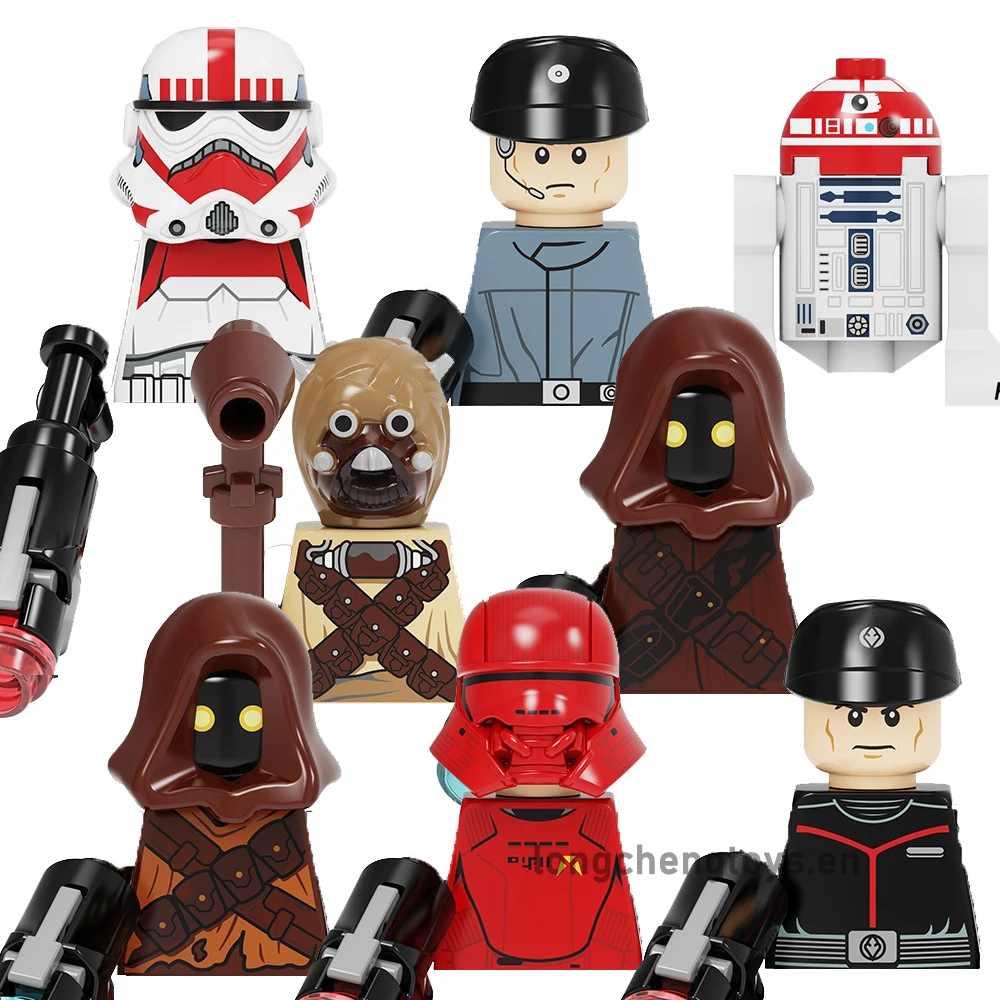 ABS SW Space Wars Imperial Officer Trooper R2-T2 Tusken Raider JAWAS Building Blocks Figures For Children Collection Toys PG8288
ABS SW Space Wars Imperial Officer Trooper R2-T2 Tusken Raider JAWAS Building Blocks Figures For Children Collection Toys PG8288
