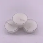Handmade Reed Diffuser Glass Bottle Smokeless Aromatherapy White Tea Light Candle