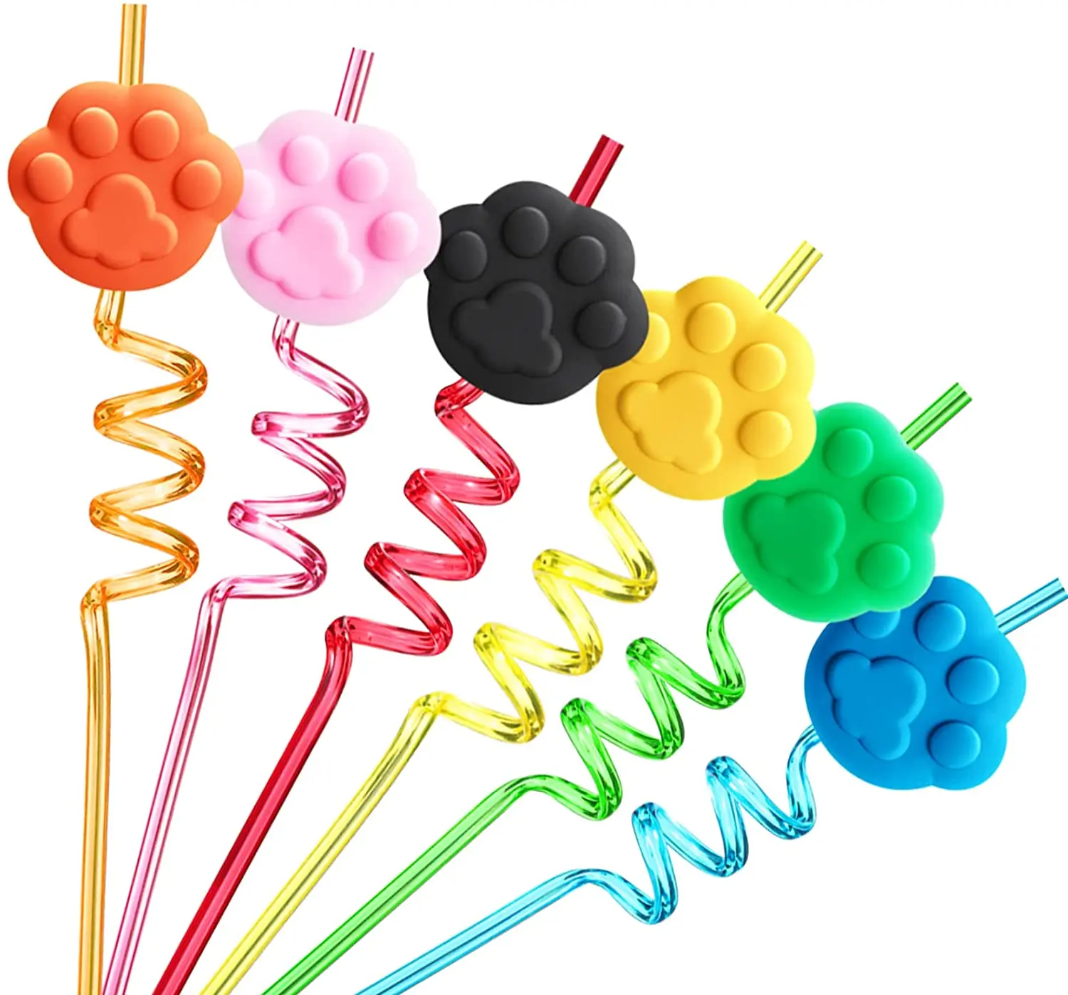 cat's paw Drinking Straws for Kids Party soft Reusable Extra Long Cartoon Plastic Straws, Customized
cat's paw Drinking Straws for Kids Party soft Reusable Extra Long Cartoon Plastic Straws, Customized