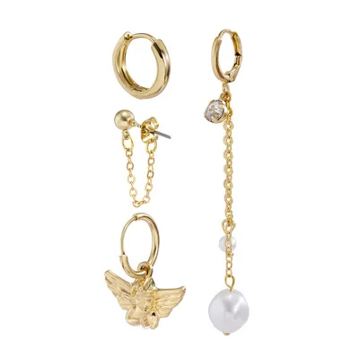 Long Chain Tassel Pendant Water Drop Girl Creative Earrings For Women Fashion Jewelry Asymmetric Pearl Tassel Angel Earrings, Multicolor
Long Chain Tassel Pendant Water Drop Girl Creative Earrings For Women Fashion Jewelry Asymmetric Pearl Tassel Angel Earrings, Multicolor