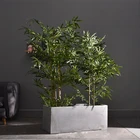 Flower Pots For Gray Cement Flower Pots For Indoor And Outdoor Use OEM/ODM
