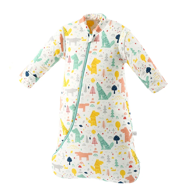 High quality autumn and winter thick 100% cotton long sleeve newborn quilted sleepsack baby sleeping bags
High quality autumn and winter thick 100% cotton long sleeve newborn quilted sleepsack baby sleeping bags