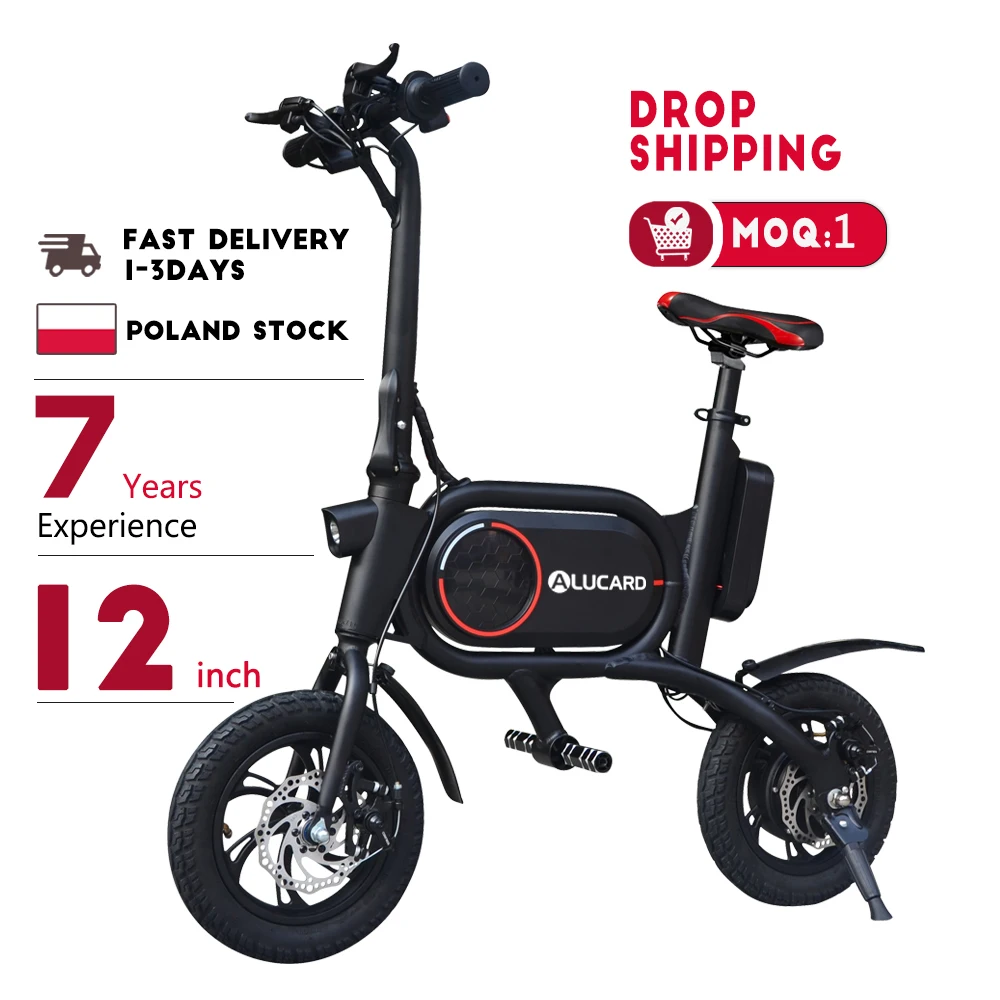 European Stock EBIKE Fast Delivery Electric Bike 350W Folding Electric Bicycle Gifts for Thanksgiving, Black
European Stock EBIKE Fast Delivery Electric Bike 350W Folding Electric Bicycle Gifts for Thanksgiving, Black