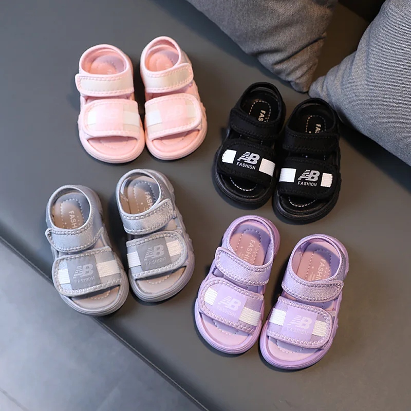 2022 Summer New Leisure Trend Korean Style Spot Girls Toddler 1-5 Year Old Boys' Soft Bottom Shock-absorbing Beach Shoes 
2022 Summer New Leisure Trend Korean Style Spot Girls Toddler 1-5 Year Old Boys' Soft Bottom Shock-absorbing Beach Shoes