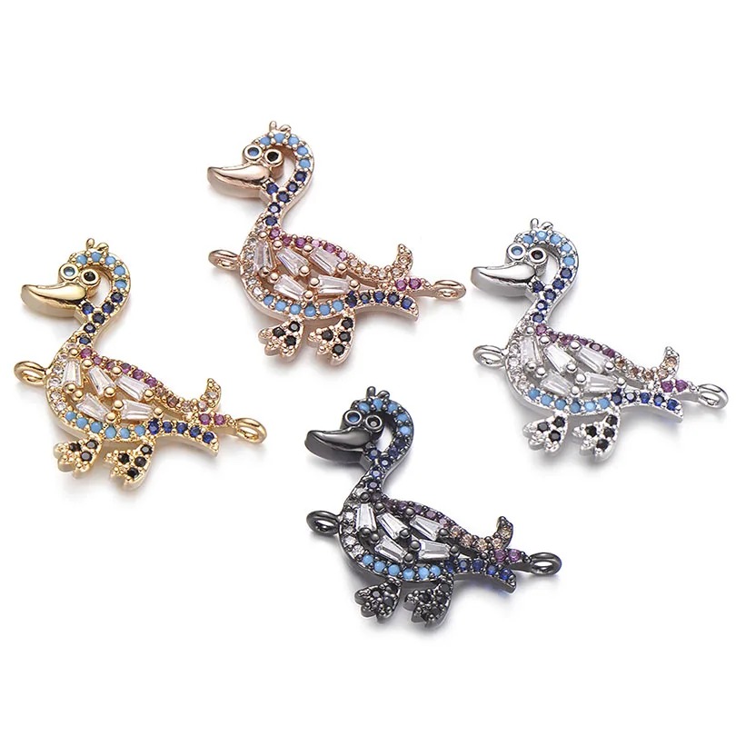 Kids Bracelets Craft Micro Pave Big White CZ Small Colorful Zircon DIY Animal Charms for Jewelry Making Cute Duck Charm
Kids Bracelets Craft Micro Pave Big White CZ Small Colorful Zircon DIY Animal Charms for Jewelry Making Cute Duck Charm