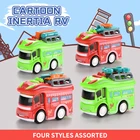 Car Toy Car Mini Simulation Alloy Cartoon Inertial Vehicles Diecast Car Model RV Toy Die Cast Car For Children Gift