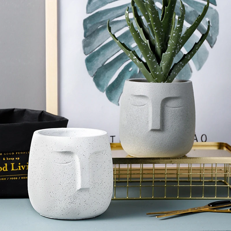 Art potted creative personality simple avatar succulent plant green cactus expression flower ceramic pot
Art potted creative personality simple avatar succulent plant green cactus expression flower ceramic pot