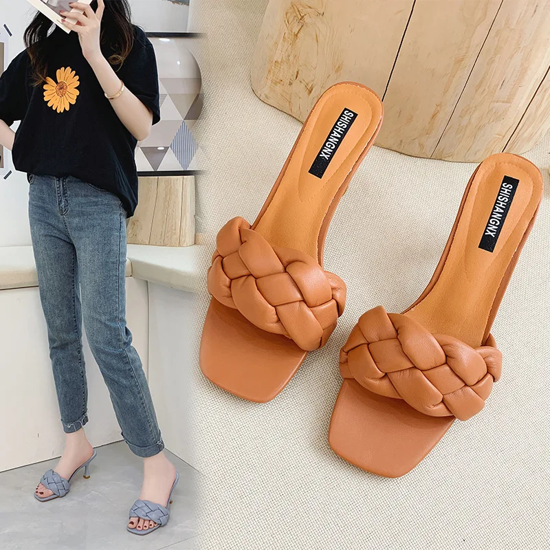 Comfortable Fabric Ladies High Heels Women Shoes Slippers Sandals Heel Sandals, Green,blue,brown
Comfortable Fabric Ladies High Heels Women Shoes Slippers Sandals Heel Sandals, Green,blue,brown