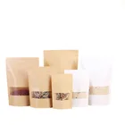 Accept Custom Many Styles Bags With Aluminum Foil Lining Food Storage Fruit Powder Bulk Pouch Kraft Mylar Bag