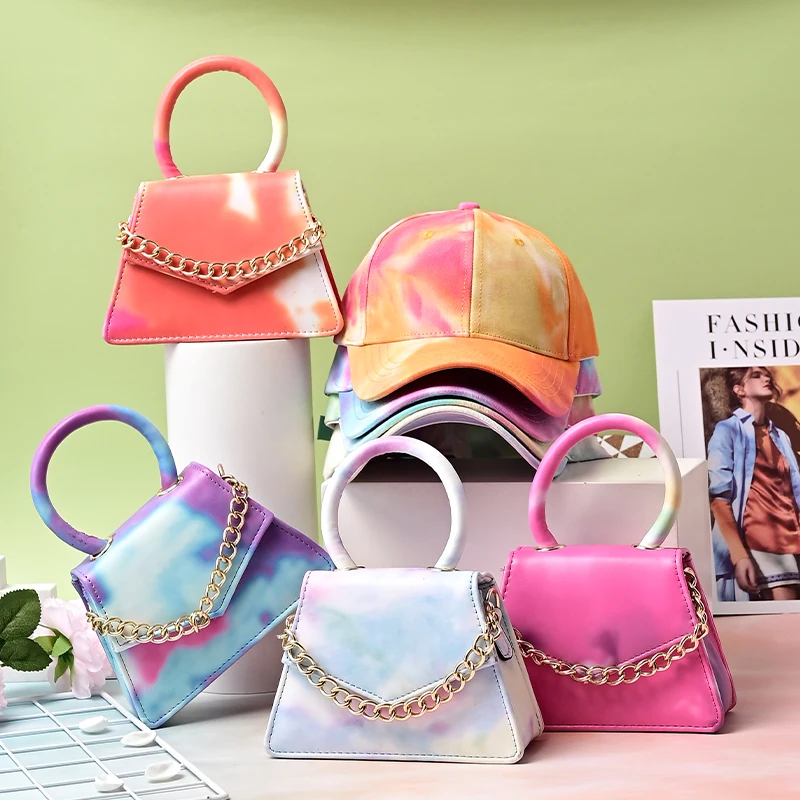 2021 New Ladies Crossbody Purse And Handbags Matching Hats Set Small Designer Tie Dye Handbags Set For Women Luxury, 6 colors
2021 New Ladies Crossbody Purse And Handbags Matching Hats Set Small Designer Tie Dye Handbags Set For Women Luxury, 6 colors